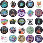 Round tinplate badge