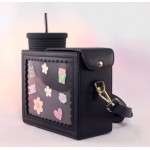 lTA Backpacks WithPrinting indert Crossbody Pin Display Purse with bottle holder lTA Backpacks WithPrinting indert Crossbody Pin Display Purse with bottle holder
