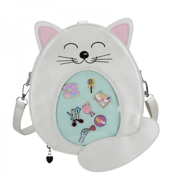 Animal Shaped lTA Backpacks WithPrinting Convertible Crossbody Pin Display Purse