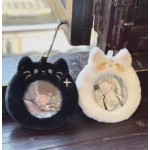 Animal shape plush transparent small  bag