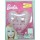 Barbie kids metal ring 3 pcs in heart box