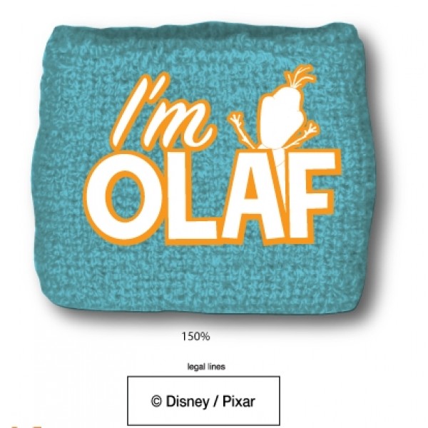 OLAF Embroidery Wristband