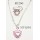 Kids Necklace with heart shape pendant