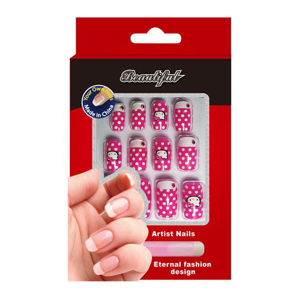 Hello Kitty 12 pcs Art Nail box set