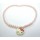 Hello Kitty beads necklace with charm 